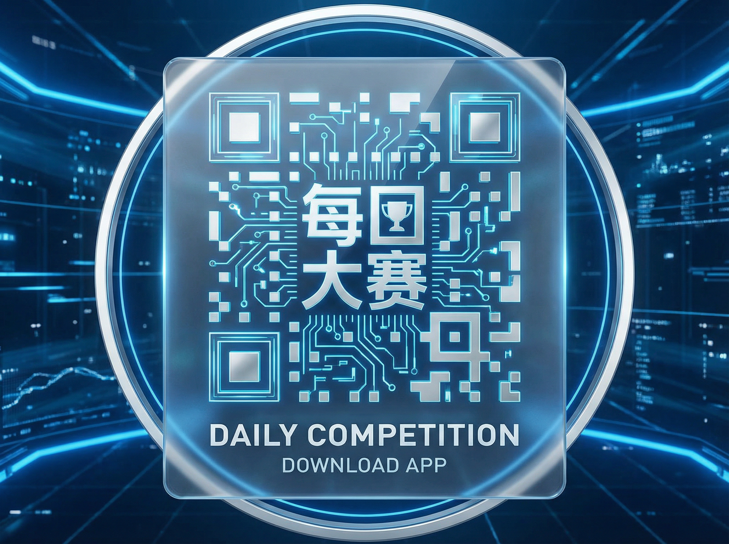 每日大赛 APP下载二维码
